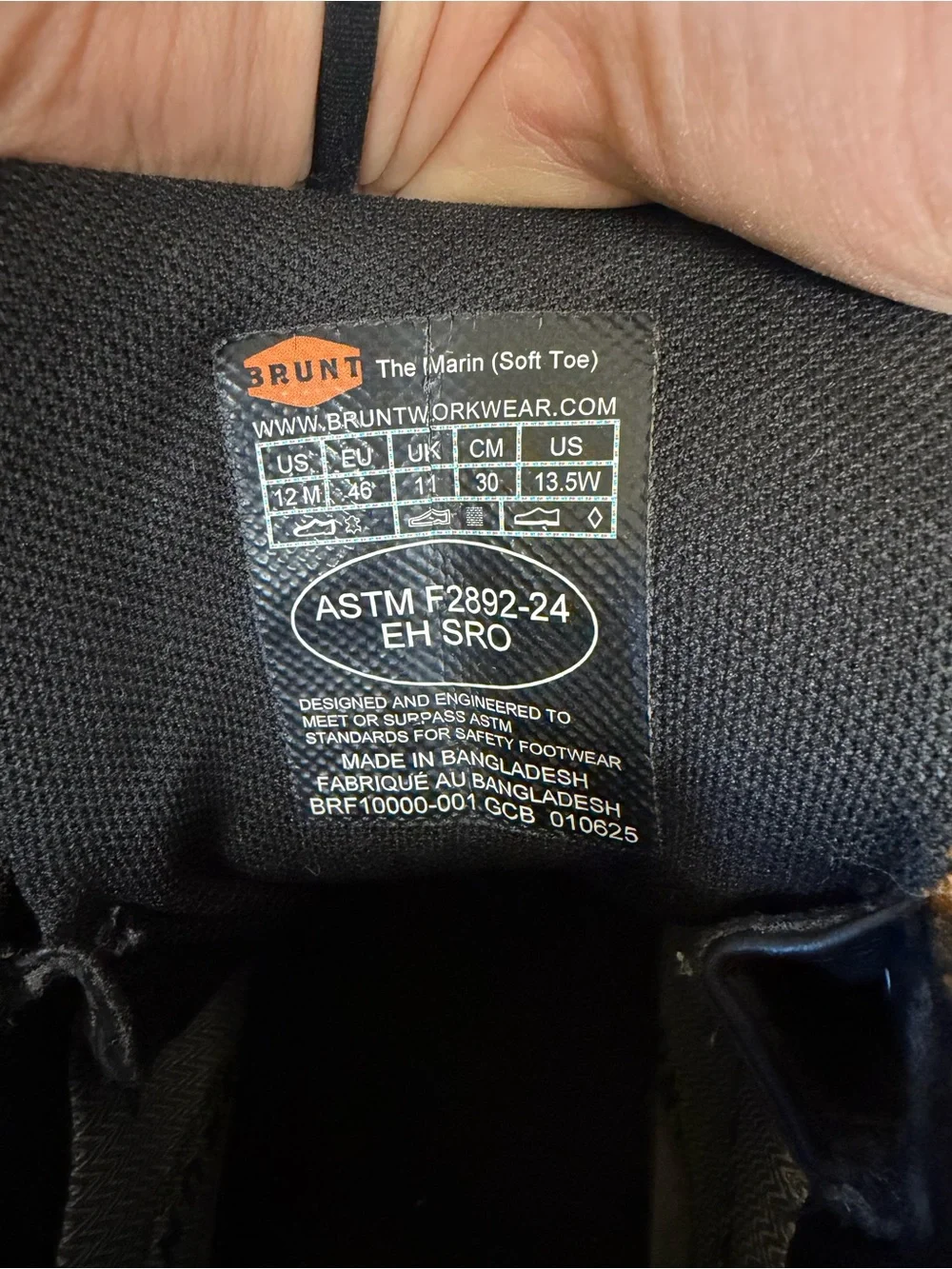 Brunt leather men